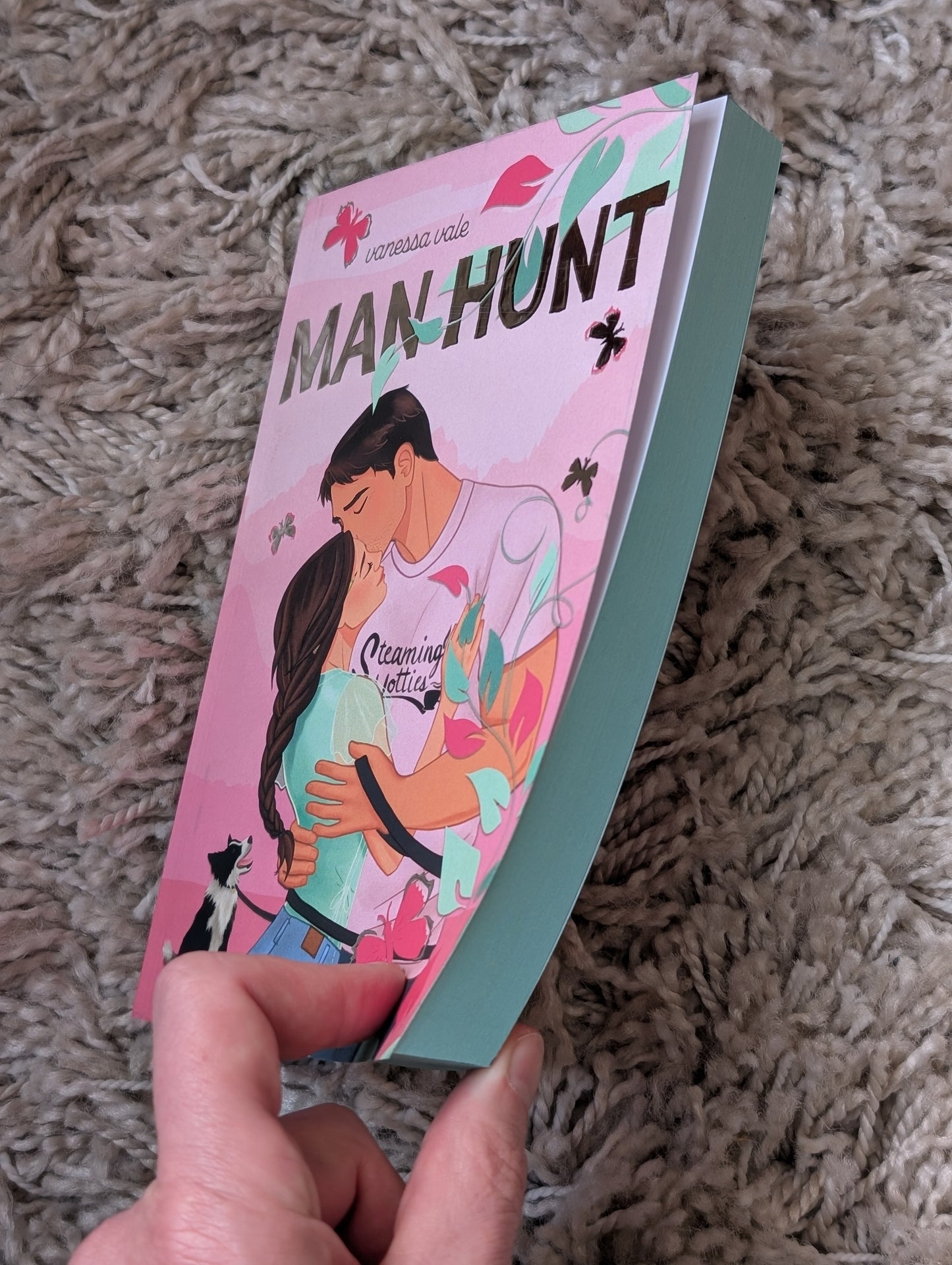 Man Hunt ALTERNATE COVER FOIL/SPRAYED EDGES - UNSIGNED
