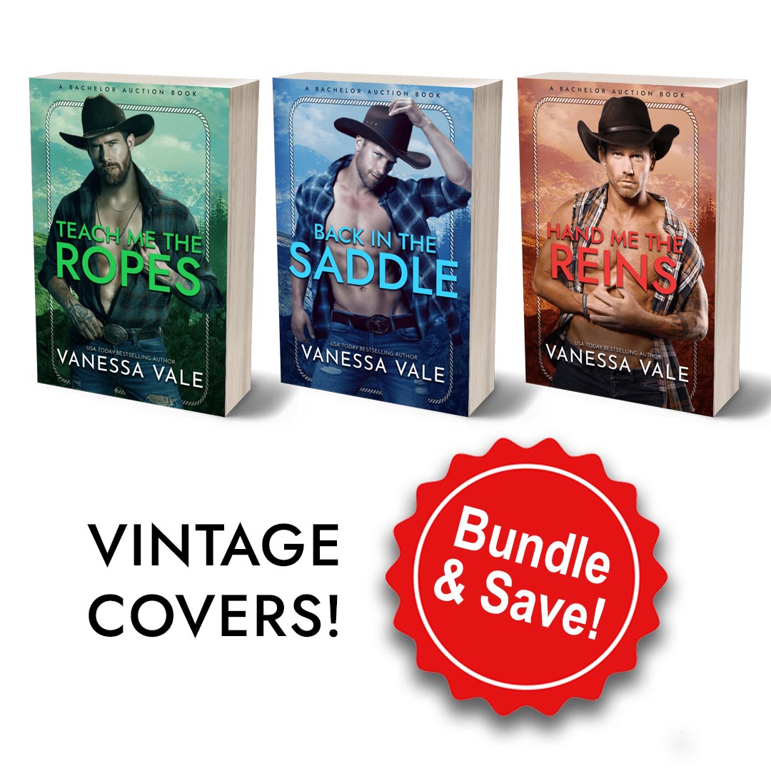 Bachelor Auction Series - VINTAGE Paperback Bundle
